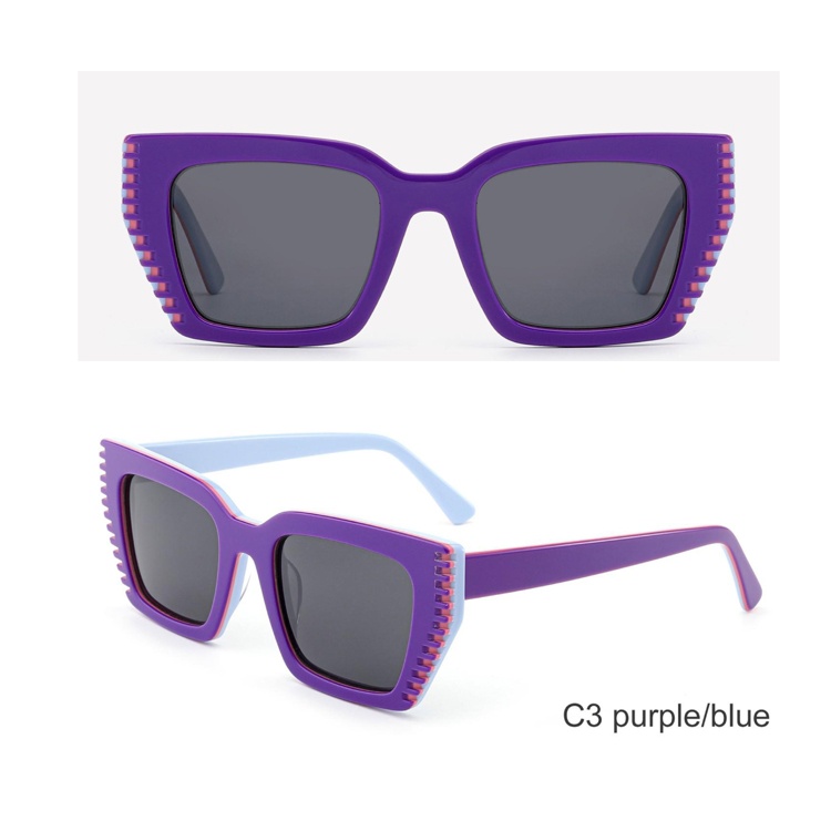 Web Bicolor Acetate Sunglasses main image 0
