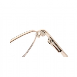 Metal optical frame clip-on