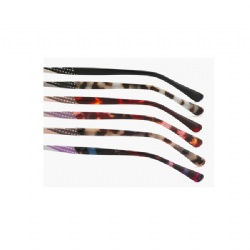 Metal optical frame clip-on