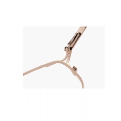 Metal optical frame clip-on