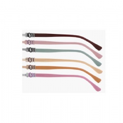Metal optical frame clip-on