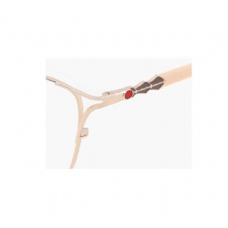 Metal optical frame clip-on