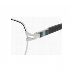 Metal optical frame clip-on