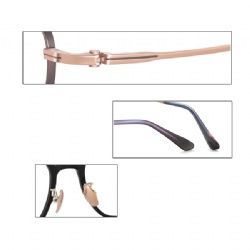 Metal optical frame