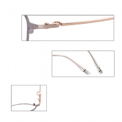 Metal optical frame